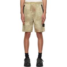 Stone Island Herren Bekleidung Stone Island Camouflage Shorts - Natural Beige