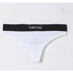 Elastane/Lycra/Spandex - Women Men's Underwear Tom Ford White Jacquard Thong