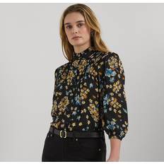 Blouses Polo Ralph Lauren Women's Ruffled Floral Shirt Black