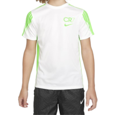 Nike Older Kid's CR7 Dri-FIT Academy23 Football Top - White/Green Strike/Green Strike (FN8427-100)