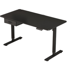 MCC Direct Electric Standing Black Writing Desk 70x140cm