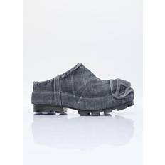 Diesel Schneestiefel Diesel D-Hammer-Stivaletti bassi in denim con punta oval Stivali Uomo Nero