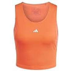 Women Tank Tops Adidas TECHFIT Cropped Training Tank Top, Panzer, IX3271