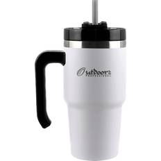 Rubber Travel Mugs Outdoors Professional Double Wall Insulated Travel Mug 20fl oz