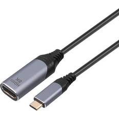 Hdmi usbc adapter Nordic USBC-N1307 8K30Hz 4K120Hz 48Gbps USB C - HDMI 2.1 Adapter M-F 0.5m