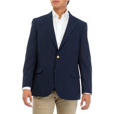 Slim Suits Nautica Men's Navy Sportcoat, Long metal 44 Long