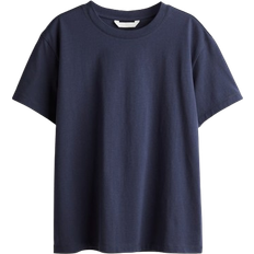 H&M Cotton T-shirt - Navy Blue