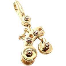 Cartier Charms & Pendants Cartier 18k Yellow Gold Tricycle Bicycle Charm Pendant 2000