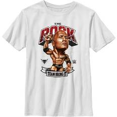 Tops Fifth Sun Sold by: Top Tees Apparel, Boy WWE The Rock Team Bring It Bobble Head Graphic Tee White