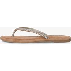 Damen - Silbrig Flip-Flops Tamaris Zehentrenner silber