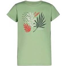 Kids Round Neck Short Sleeve T-Shirt Light Green