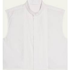 XXS Suits Helmut Lang Sleeveless Tuxedo Bib WHITE XXX-SMALL