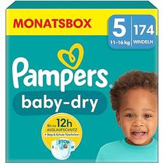 Pampers Couches Pampers Baby-Dry Size 5 11-16kg 174pcs