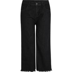 5XL - Femme Jeans Urban Classics Denim Culotte Schwarz