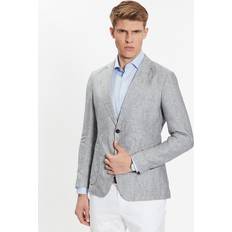 Lino - Uomo Blazer Joop! Herren Sakkos/Blazer Grau Leinen