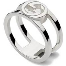 Gucci Jewellery Gucci Gucci Interlocking Sterling Silver Ring V