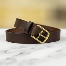 Barbour Brown Belts Barbour Lanark Leather Belt Brown can be Engraved or Personalised