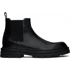 Versace Chelsea Boots Versace Black Adriano Chelsea Boots 1B000-Black IT