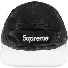 Supreme Men Caps Supreme Colour-blocked Cotton Camp Cap