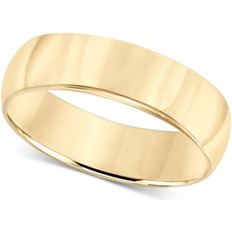 Macy's Wedding Rings Macy's 14k Gold 6mm Wedding Band Yellow Gold