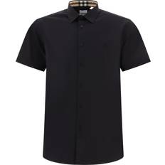 Burberry Paidat Burberry Shirts Nero-Uomo Black