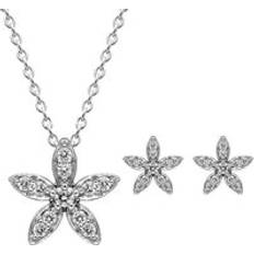 White Gold Jewellery Sets C W Sellors 18ct White Gold Diamond Two Piece Gift Set