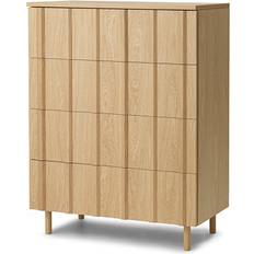 Normann Copenhagen Rib Oak Byrå 80x104.6cm