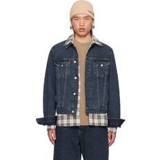 Acne Studios Women Jackets Acne Studios Blue Cropped Denim AIL Blue/black IT