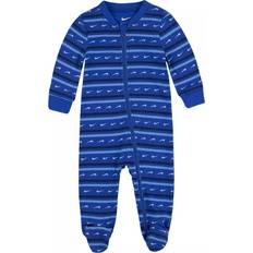 Blue Jumpsuits Children's Clothing Nike Girls or Boys Printed Footed Coverall Royal Blue 0-3 months