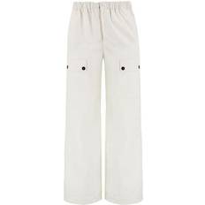 Ferragamo Trousers Ferragamo Wide-leg Linen Trousers