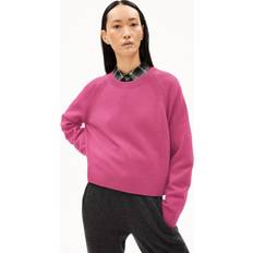 Rosa Pullover Armedangels Frauen Loose Fit Strickpullover rose