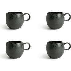 Habitat Preto Mug 40cl 4pcs