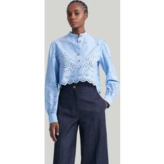 Polyamide Blouses Altuzarra Margot Top Danube