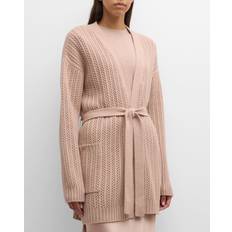 Max Mara Tøj Max Mara Belted Wool and Cashmere Cardigan