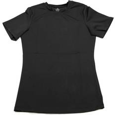 Equestrian T-shirts Oypla Coco Equestrian Black Ladies Womens Kids Short Sleeve Lightweight Breathable Horse Riding Equestrian T-Shirt