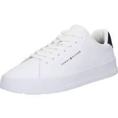 Tommy Hilfiger Sneakers Tommy Hilfiger Th Court Leather Grain Ess - Weiß