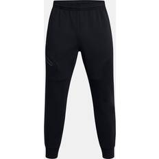 Under Armour XS Trousers Under Armour Unstoppable Fleece Joggers Black Regular Man