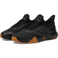 Gray - Men Racket Sport Shoes Reebok Nano Court Men's Tennis Shoes Black/Grey/Heritage Gold