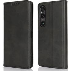 MTK Till Sony Xperia 1 VI Plånboksfodral Svart