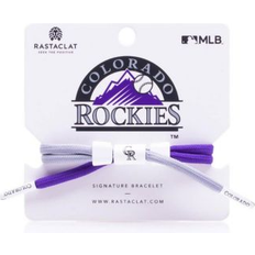 Rastaclat Men's Colorado Rockies Signature Outfield Bracelet Multi