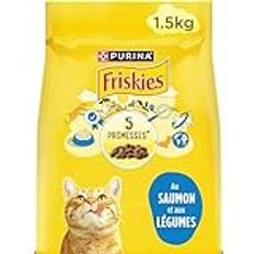 Friskies Katter Husdjur Friskies Purina Adult Med Lax Och Grönsaker 3 x 1.5 kg