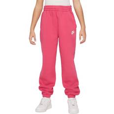 Nike club pant Nike Club Fleece Loose Pant - Rosa/Weiß