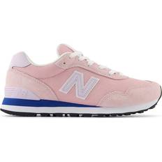 New Balance Women's 515 Retro Sneaker White/Pink, Women's Athletic Lifestyle at Academy Sports