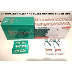 Rullpapper Rizla 200 Gröna Rullpapper 240 SWAN Filterspetsar