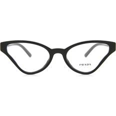 Prada Women Glasses & Reading Glasses Prada PR 06XV 1AB1O1 Women’s Black Size Free Lenses HSA/FSA Insurance Blue Light Block Available 54