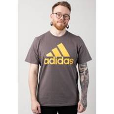 Adidas Natural T-shirts adidas Big Logo T-Shirt Charcoal L40/44
