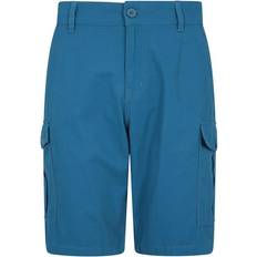 Men - Turquoise Trousers & Shorts Mountain warehouse Mens Lakeside Cargo Shorts Teal 30W/32L