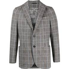 Checkered - Wool Blazers CIRCOLO 1901 Single-breasted Checked Cotton Jacket Black