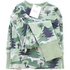 Organic Pyjamases Polarn O. Pyret Kids Pyjamas Green 2-4y x 98/104