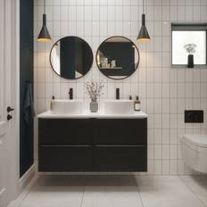 Tiles Veneto White Gloss Ceramic Indoor Tile, Pack Of 50, L200mm W100mm One
